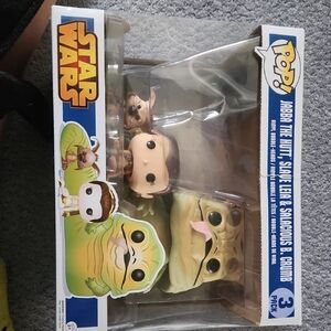 Pop Star Wars Jabba the Hutt & Friends Vinyl Set